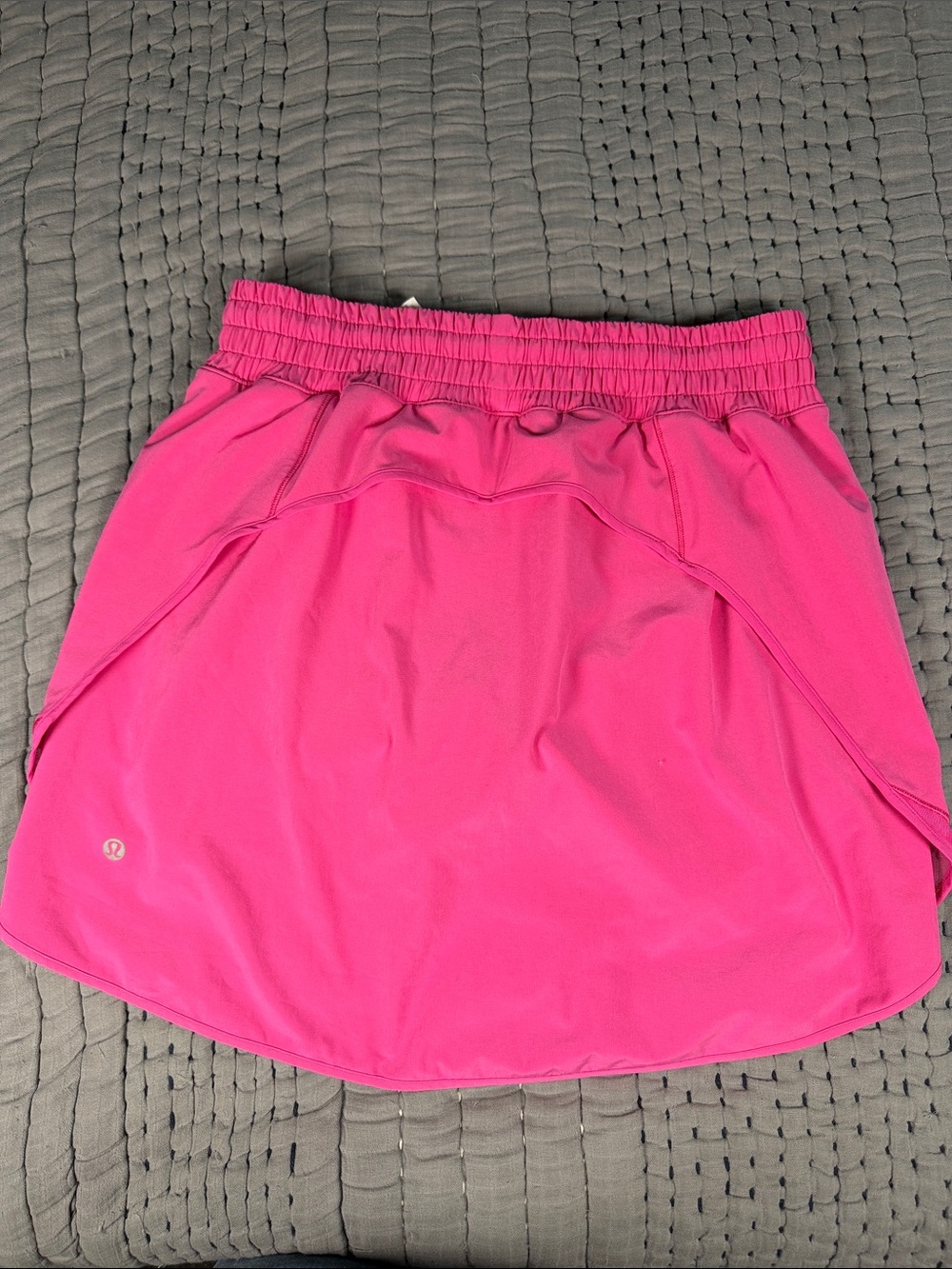 lululemon Hotty Hot High Rise Long Skort in Sonic Pink - Picture 7 of 9